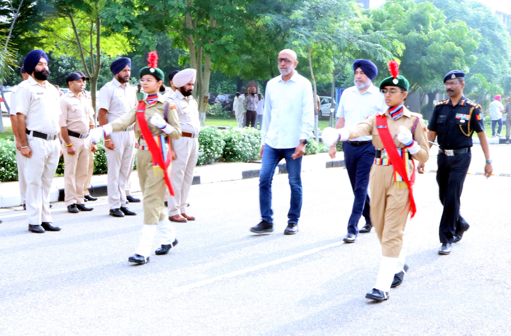 Independence Day celebrated with joy and enthusiasm at the Vet Varsity